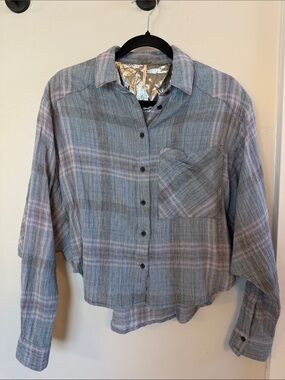 Free People Button-Up Shirt